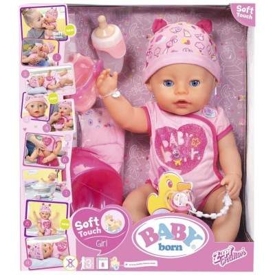 BABY BORN INTERACTIVO NIÑA...