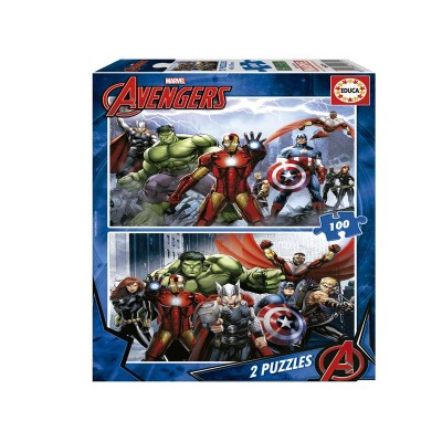 PUZZLE.2X100 AVENGERS 15771 