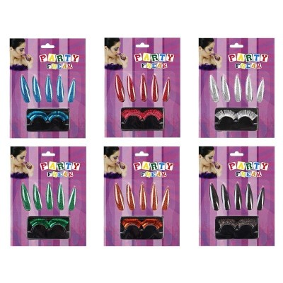 SET UÑAS/PEST COLORES 5552
