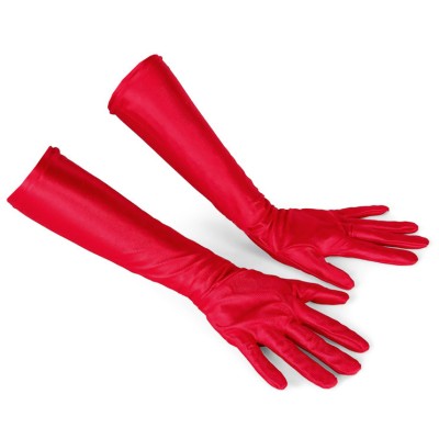 GUANTE LARGO ROJO 96018 