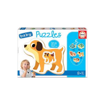 PUZZLE.BABY ANIM.DOMEST 17573 