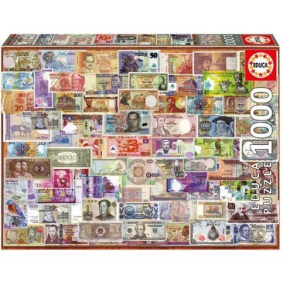 PUZZLE 1000 BILLETES MUNDO...