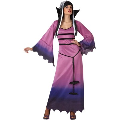DISFRAZ VAMPIRESA MORADO XS-S