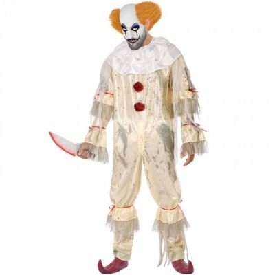 DISFRAZ PAYASO SANGRIENTO M-L