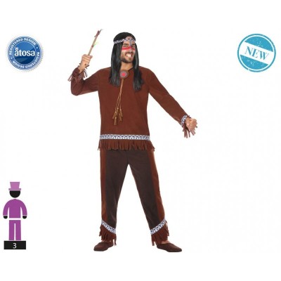 DISFRAZ INDIO M-L 54070