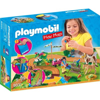 PLAYMOBIL MAPA PASEO PONIS...