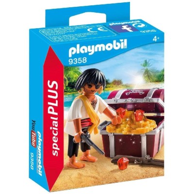 PLAYMOBIL- Pirata con Cofre...
