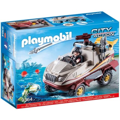PLAYMOBIL COCHE ANFIBIO 9364 