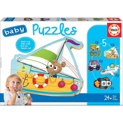 PUZZLE BB VEHÍCULOS2 18059 