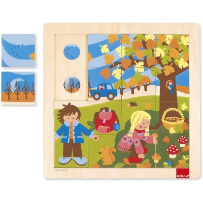 PUZZLE MADERA OTOÑO 53087 
