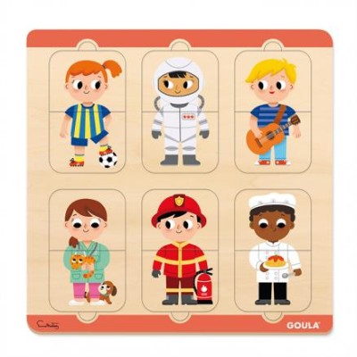 Goula- Puzzle Profesiones,...