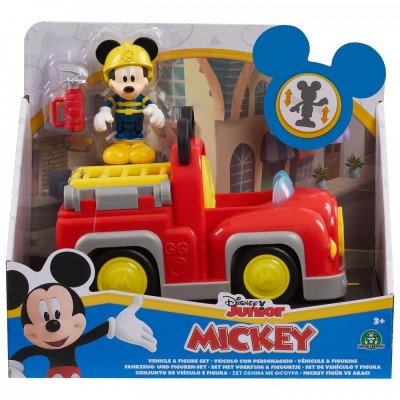 SDO MICKEY FIG+VEHICULO...