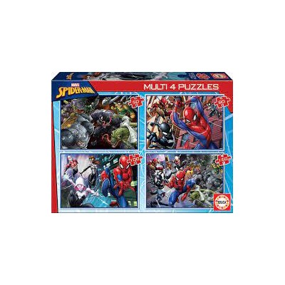 MULTI 4 PUZZLE SPIDERMAN...