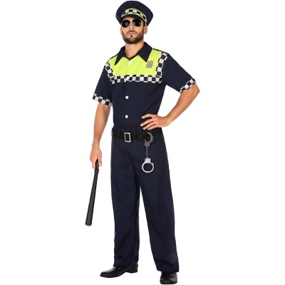 DISFRAZ POLICIA M-L 54745