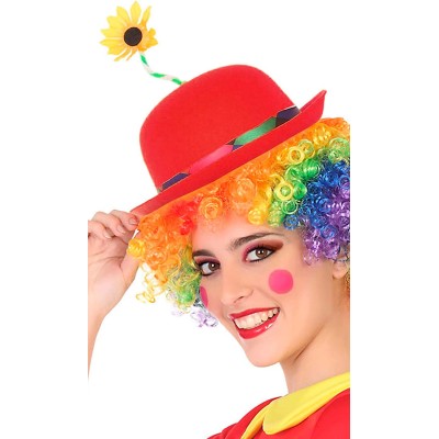 SOMBRERO PAYASO ROJO 63526