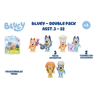 BLUEY PACK 2 FIGS BLY07000