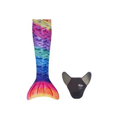 COLA SIRENA 2PCS RAINBOW...