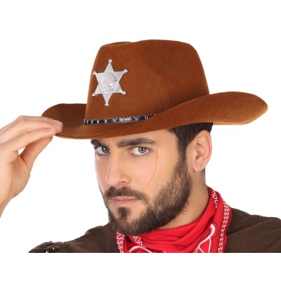 SOMBRERO OESTE MARRON 59085 
