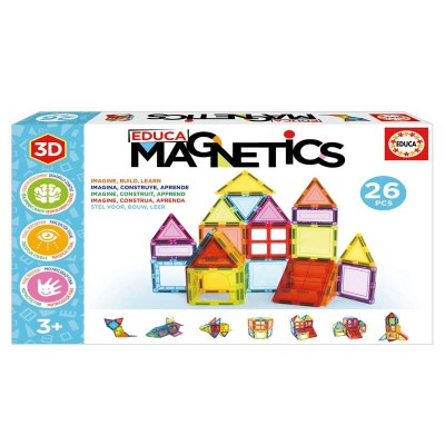26 PCS EDUCA MAGNETICS 20022 