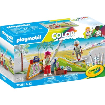 PLAYMOBIL COLOR SKATEPARK...
