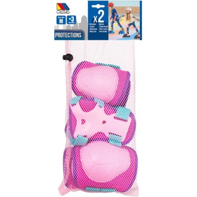 SET DE PROTECCIONES ROSA 23209