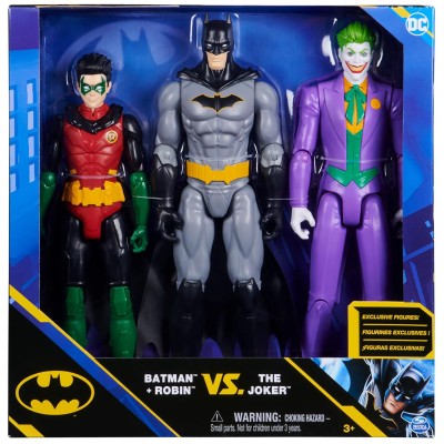 BATMAN PACK 3FIGURAS 30 CM...
