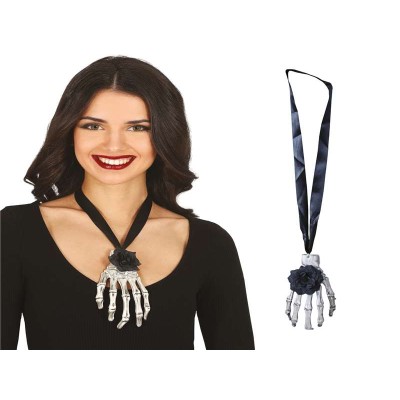 COLLAR MANO ESQUELETO 24337