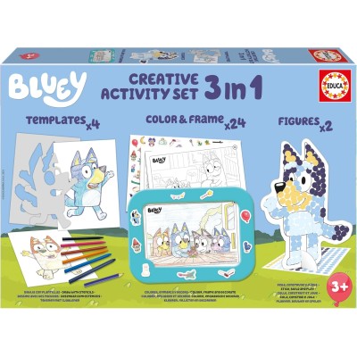 SET 3IN1 BLUEY "CREAT.ACT"...