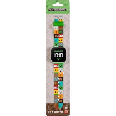 RELOJ LED MINECRAFT MIN4272 