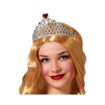 TIARA PRINCESA PLATEADO 76058