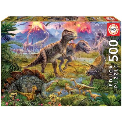 Puzzle 500 pzas Dinosaurios...