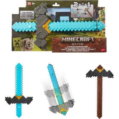 MINECRAFT ESPADA Y PICO JFR72