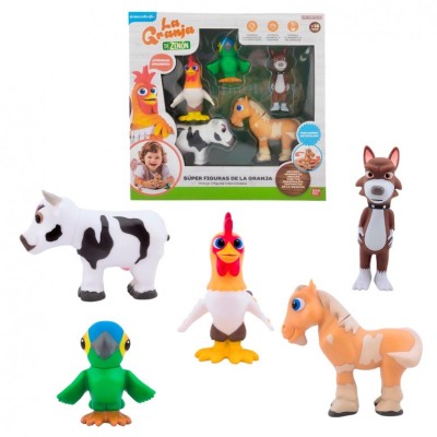 PACK 5 FIGURAS GRANJA ZENON...