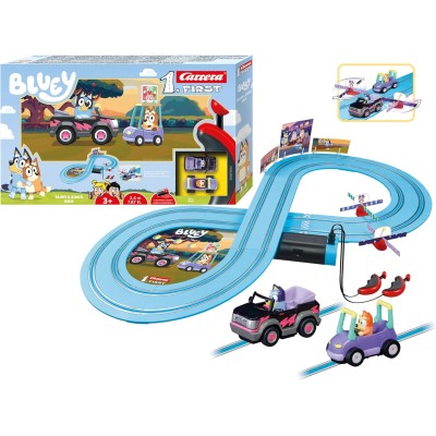 FIRST BLUEY & BINGO RACE...