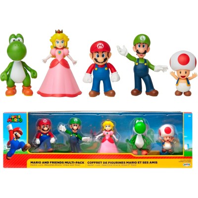 PACK 5 FIGURAS MARIO BROS...