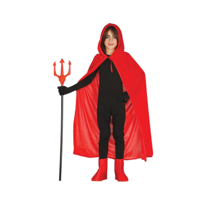 CAPA ROJA TERCIPELO CAPUCHA...