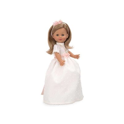 MUÑECA COMUNION RUBIA 65348 