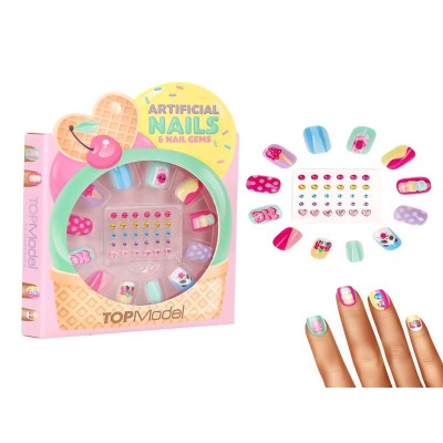SET UÑAS POSTIZAS/ PIEDRA...