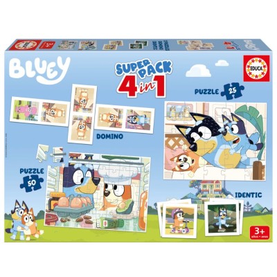 SUPERPACK 4 EN 1 BLUEY 20475