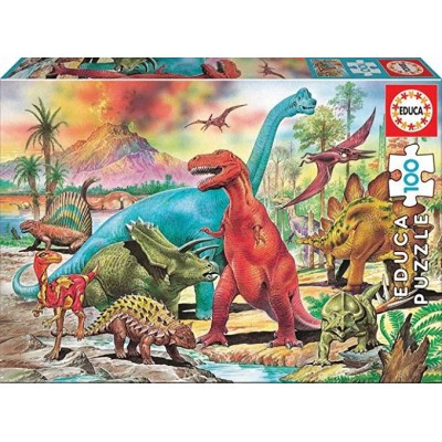 PUZZLE 100 DINOSAURIOS 13179 